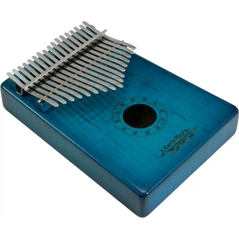 Dimavery KL-6 Kalimba, 17 Tasten, C-Dur, Blau 26051620
