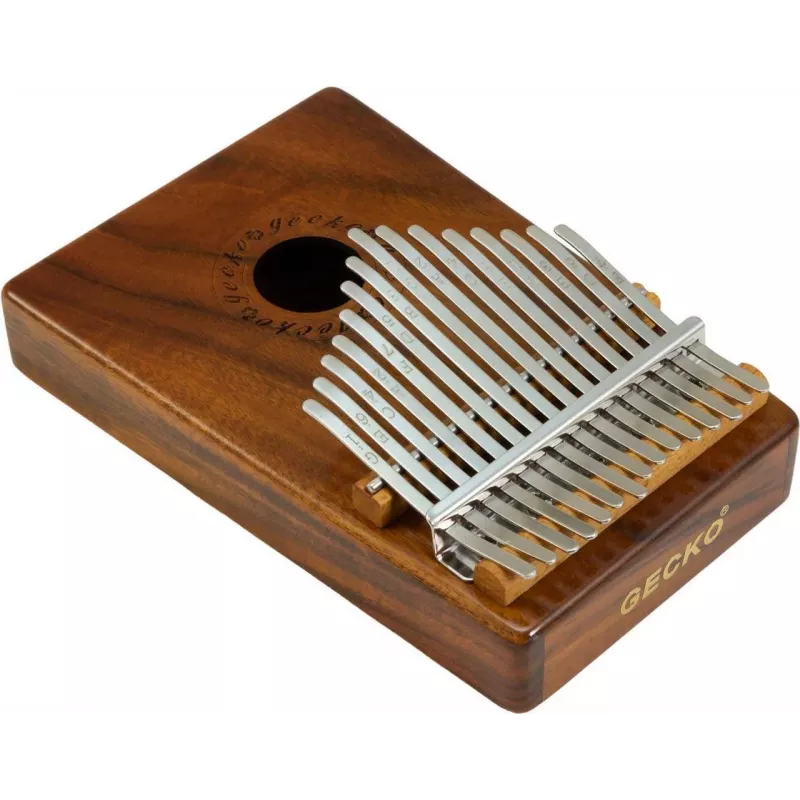 Dimavery KL-3 Kalimba, 15 Tasten, G-Dur, Natur Mahagoni 26051615