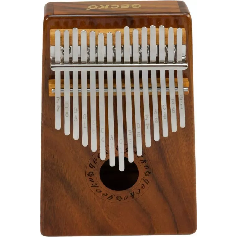 Dimavery KL-3 Kalimba, 15 Tasten, G-Dur, Natur Mahagoni 26051615