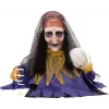 EUROPALMS Halloween animierte Wahrsagerin Figur, 50cm 83316113