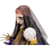 EUROPALMS Halloween animierte Wahrsagerin Figur, 50cm 83316113