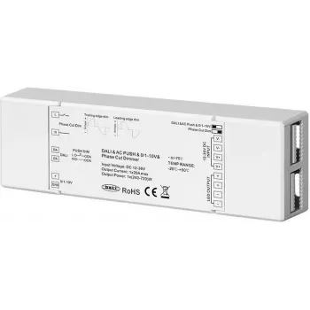 SYNERGY21 S21-LED-SR000127 RF-LED-Controller für einfarbige LED-Streifen, Weiß