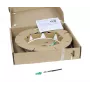SYNERGY21 S218216 90m LC/APC auf LC/APC OS2 Singlemode LWL-Patchkabel, 9/125µm, G.657.A2, 2,2mm, Einziehhilfe