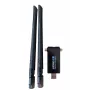 ALLNET Wireless AX 1800Mbit USB 3.0 WLAN Stick Dongle ALL-WA1800AX-EXT mit externen Antennen