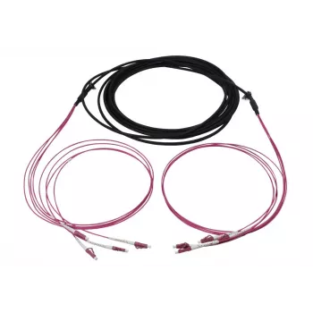SYNERGY21 S217051V2 20m LC/LC OM4 50/125µm 4-Faser Trunk-Kabel, halogenfrei, Ring