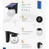 SYNERGY21 S21-LED-0250250 Solar-Wandleuchte Kugel klar