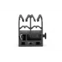 HellermannTyton QGDHC5.2-8.0M-PA66W-BK Befestigungssockel-Kabelbinder, Schwarz, 50 Stück 151-04088