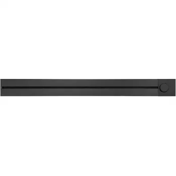 SYNERGY21 MODULRAIL Steckdosenleiste 800mm mit Schalter Schwarz (S21-MR006)