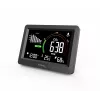 Technoline WL1028 CO2-Monitor Luftqualitätsmonitor mit Alarm Schwarz