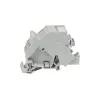 SYNERGY21 Keystone-Modulhalter DIN-Schiene Slim ABS für 1xTP Modul Slim Line (S215416V2)