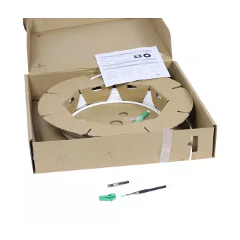 SYNERGY21 S218206 OS2 Simplex LWL-Patchkabel, LC/APC auf LC/APC, 9/125 µm, G.657.A2, Einziehspitze, 10 m