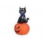 EUROPALMS Halloween Aufblasbare Figur Katze mit Kürbis, 183cm 83316152