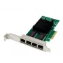 ALLNET PCIe 1G x4 Quad-Port Server-Adapter - Kupfer RJ45 - Intel I350 (ALL0136v2-4-GB-TX/I350T4)