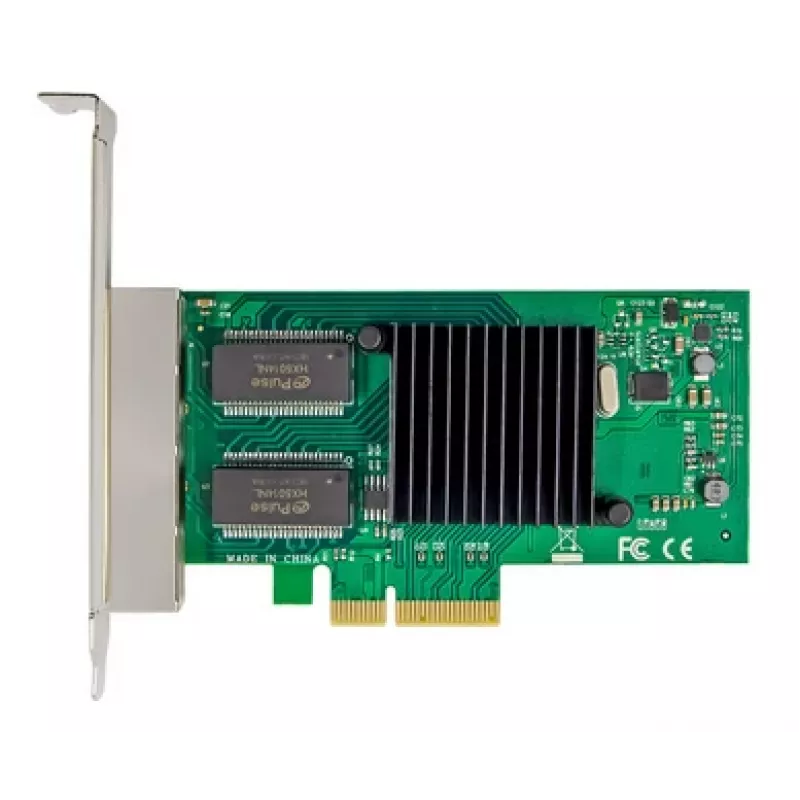 ALLNET PCIe 1G x4 Quad-Port Server-Adapter - Kupfer RJ45 - Intel I350 (ALL0136v2-4-GB-TX/I350T4)