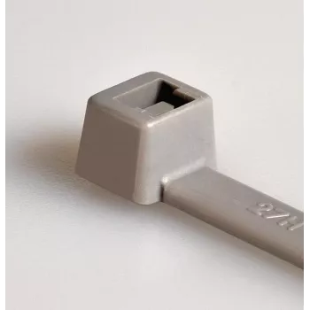 HellermannTyton T80R Kabelbinder, Polyamid 6.6, Grau, 360 mm x 4.6 mm, 100 Stück (116-08018)