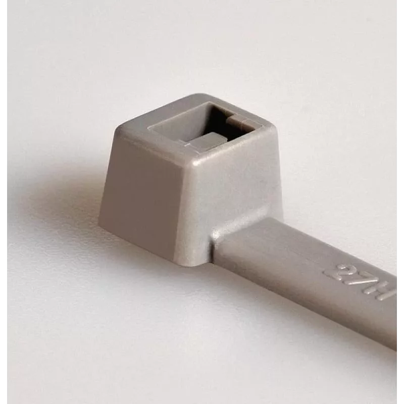 HellermannTyton T80R Kabelbinder, Polyamid 6.6, Grau, 360 mm x 4.6 mm, 100 Stück (116-08018)
