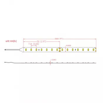 SYNERGY21 Flex Strip Warmweiß DC24V 72W IP67 CRI>90 (S21-LED-B220010)