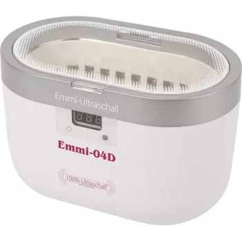 EMAG EMMI-04D Ultraschallreiniger 0,6 L, 40 W, 45 kHz, Edelstahlbehälter, Kunststoffgehäuse