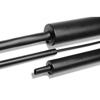HellermannTyton MU47 Wärmeschrumpfschlauch 4:1 40 mm auf 12 mm Schwarz 1 m