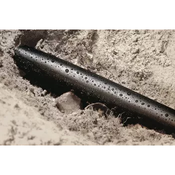 HellermannTyton HU47 Wärmeschrumpfschlauch 3,5:1 85 mm auf 25 mm Schwarz 1 m