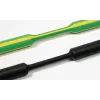 HellermannTyton HelaShrink 319 Wärmeschrumpfschlauch 2:1, 1,2 mm Lieferdurchmesser, Schwarz, 1 m Länge, 10 Stück (319-01200)