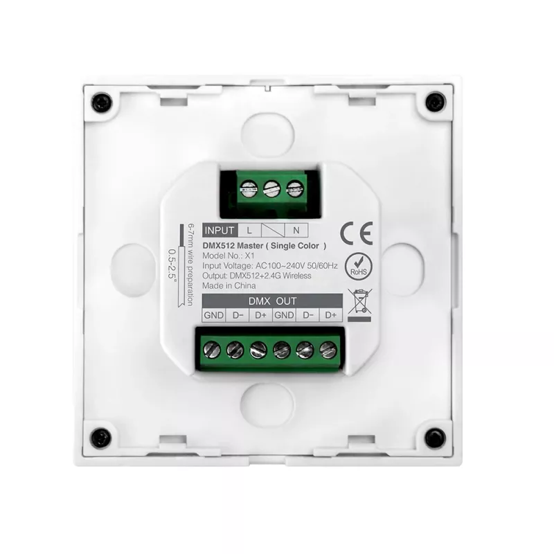 Synergy 21 LED DMX 1 in 1 Smart Panel Fernbedienung MiLight/MiBoxer X1