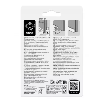 tesamoll UNIVERSAL Türdichtungsband Weiß 38 mm x 1 m (05422-00100-01)