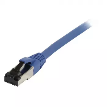 SYNERGY21 S218179 CAT8.1 S/FTP RJ45 Patchkabel, 2000 MHz, Blau, TPE/LSZH, SuperFlex, AWG26