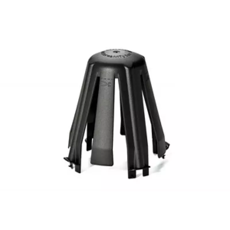 HellermannTyton Q-Mount selbstklebende Kabelbinderhalterung Schwarz (148-00098)
