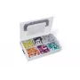 HellermannTyton HelaCon Plus Mini Push-in Drahtverbinder-Sortiment, 350 Stk., 0,5-2,5 mm², 450 V, 24 A 148-90046