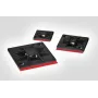 HellermannTyton QM40APT-I-PA66-BK Kabelbinder-Sockel, selbstklebend/verschraubbar, PA66, Schwarz, 40x40 mm, 1 Stk. 151-01596