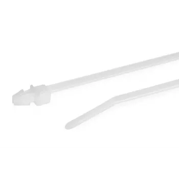HellermannTyton T30RSF Weißes Kabelbinder, 158mm x 3,6mm, 500 Stück 126-00330