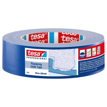 tesa 04363-00003-01 Blaues Putzband 25 m x 38 mm