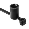 HellermannTyton T50SSBS5OT-E Schwarzer Kabelbinder 160mm x 4,6mm (500er-Pack) 155-30602