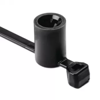 HellermannTyton T50SSBS5OT-E Schwarzer Kabelbinder 160mm x 4,6mm (500er-Pack) 155-30602
