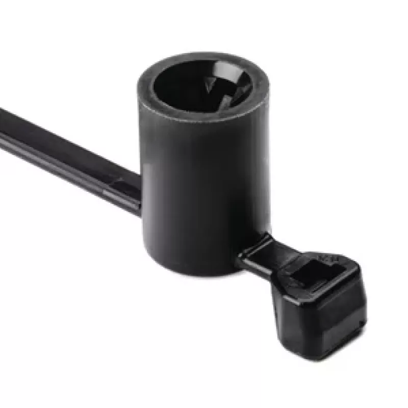 HellermannTyton T50SSBS5OT-E Schwarzer Kabelbinder 160mm x 4,6mm (500er-Pack) 155-30602