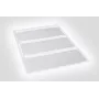 HellermannTyton 594-81104 Thermotransfer-Etikett Transparent Weiß 100mm x 100mm 1000 Etiketten
