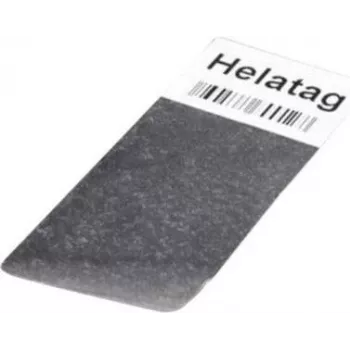 HellermannTyton 594-81104 Thermotransfer-Etikett Transparent Weiß 100mm x 100mm 1000 Etiketten