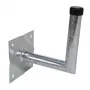 WEIß WHS250048FZ Wandhalterung Stahl 250 mm Weiß (39017)