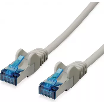 ABUS TVAC40831 Cat6a S/FTP Patchkabel, 5 m, Weiß