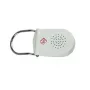 KH-SECURITY KH 100183 Elektronischer Türgriffalarm, Mobiles Alarmsystem, Weiß