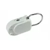 KH-SECURITY KH 100183 Elektronischer Türgriffalarm, Mobiles Alarmsystem, Weiß