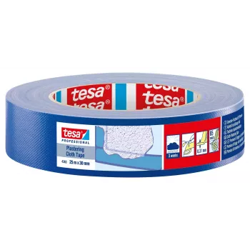 tesa 04363-00002-01 Putzklebeband Blau 25 m x 30 mm