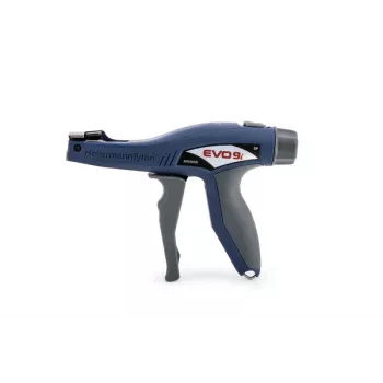 HellermannTyton EVO9iSP-MET/PL-BU Kabelbinder-Werkzeug Blau-Grau 110-88002