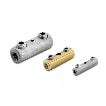 HellermannTyton 435-01507 Verzinkter Stahl Drahtverbinder M4 Schraubklemme