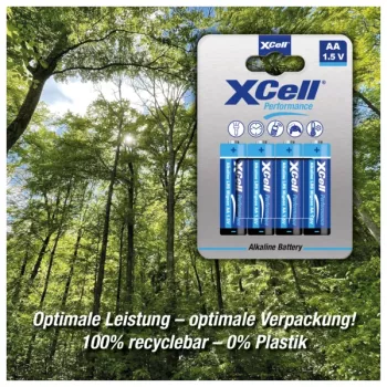 XCell Mignon AA Alkali-Mangan-Batterie LR6 1,5V 136150