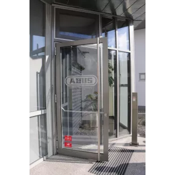 ABUS Alarm-Warnaufkleber mit Logo 74 x 52,5 mm (1 Stk.) AU1423