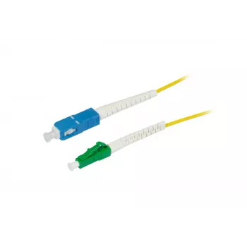 SYNERGY21 S215626V2 0,5m OS2 Single-Mode LWL Patchkabel LC/APC auf SC/PC, 9/125µm, G.657.A2, 2mm, flexibler Biegeschutz