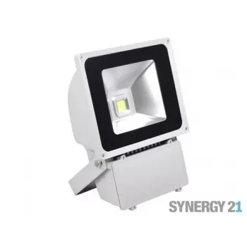 SYNERGY21 S21-LED-TOM01157 LED-Außenobjektstrahler 80W graues Gehäuse kaltweiß V3
