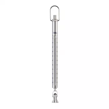 Kern 281-601 Federwaage, 1 kg Kapazität, 10 g Ablesbarkeit, analoge Anzeige, blaue Skala
